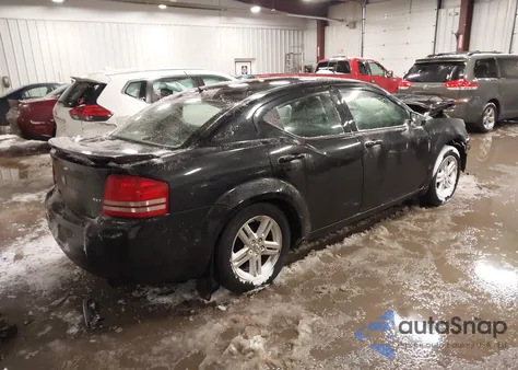 2008 Dodge Avenger Sxt из США, поврежденный, VIN 1B3LC56J68N286955